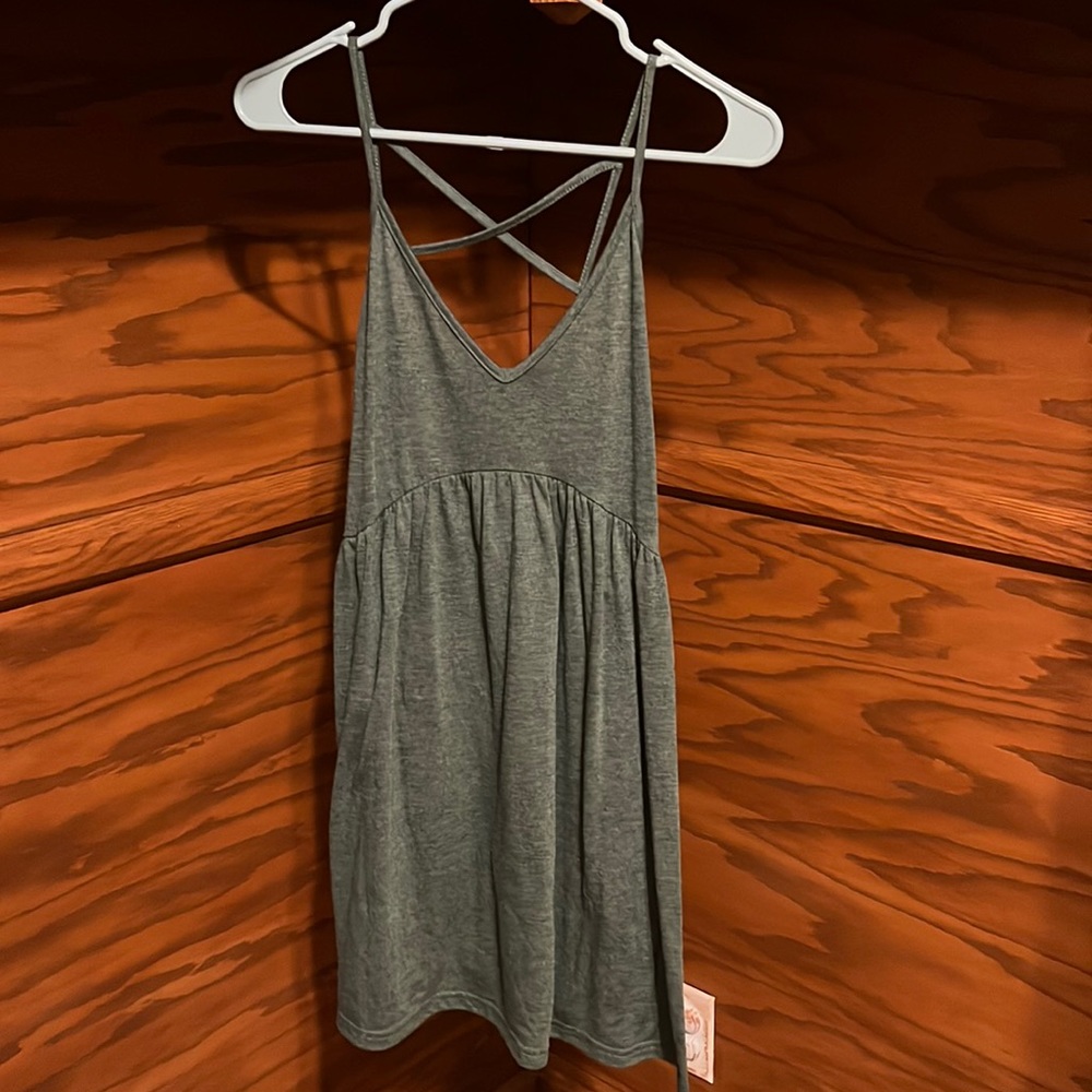 Army Green Sun Dress